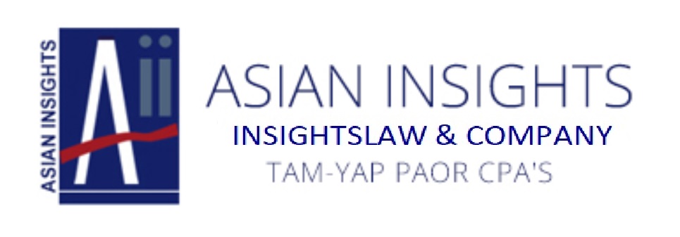 Asian Insights Inc. | InsightsLaw & Company | Tam-Yap PAOR CPA'S